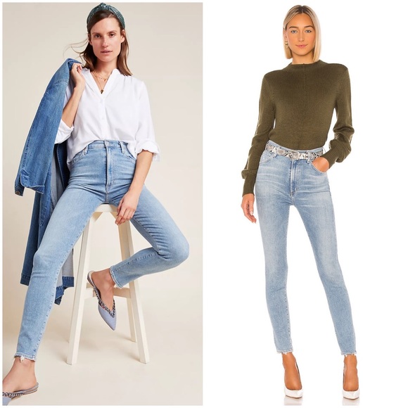 Citizens Of Humanity Denim - CITIZENS OF HUMANITY Chrissy Sculpt High Rise Skinny Jeans - Islands